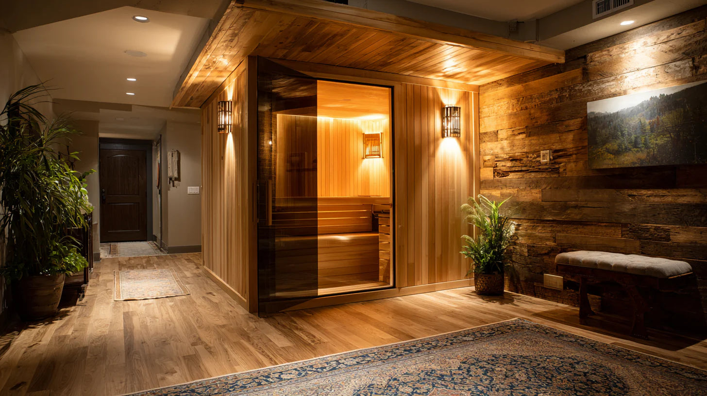 how to work a sauna