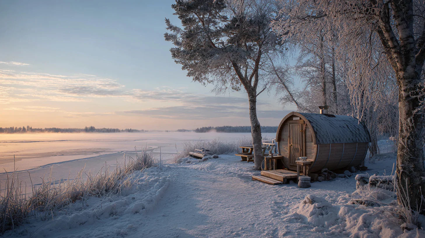 Sauna In The Morning