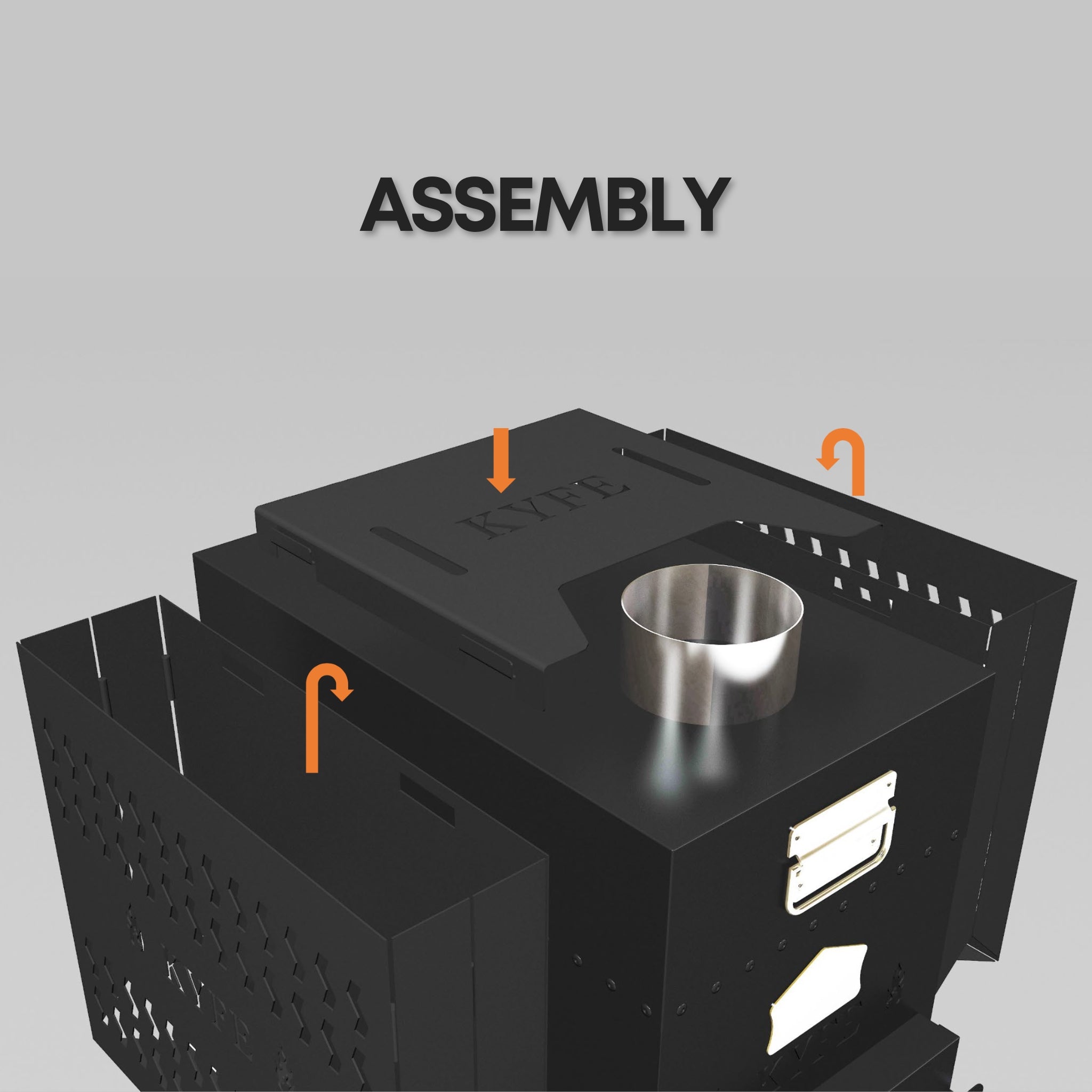 KYFE Foldable Side Rock Baskets