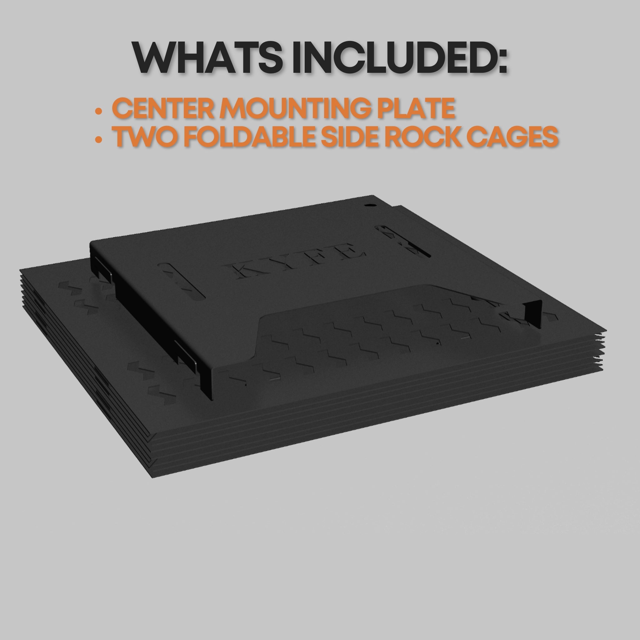 KYFE Foldable Side Rock Baskets