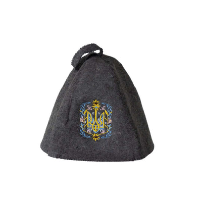 Kyfe sauna hat Ukrainian Gray color