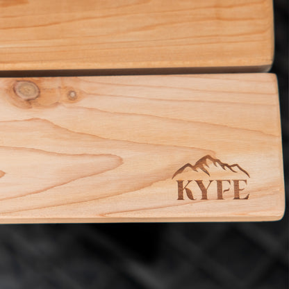 Portable Sauna Bench - 2 Piece Set